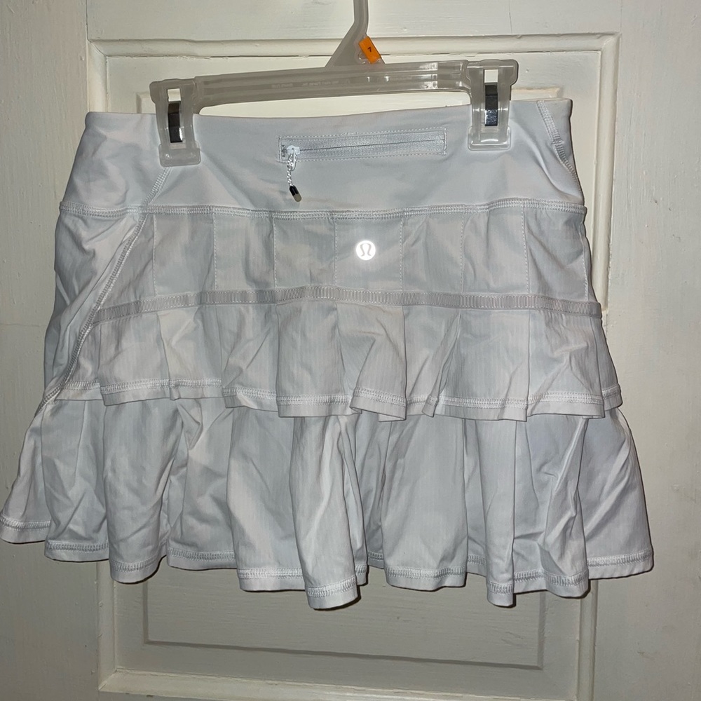 White Lululemon Tennis Skirt